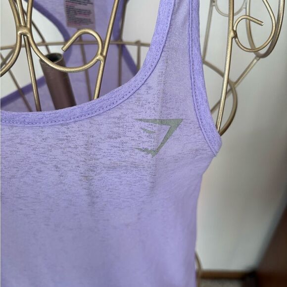 Gymshark purple tank with open sides XS - Picture 3 of 10